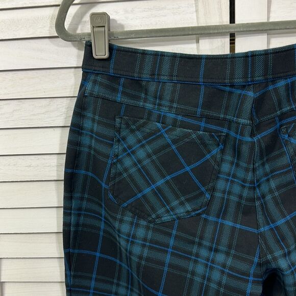 Susan Graver Pants Size MP French Knit Plaid - Picture 7 of 12